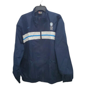 NIke‎ Team USA 2006 Torino Olympics Navy Mesh Lined All Weather Jacket Size XL